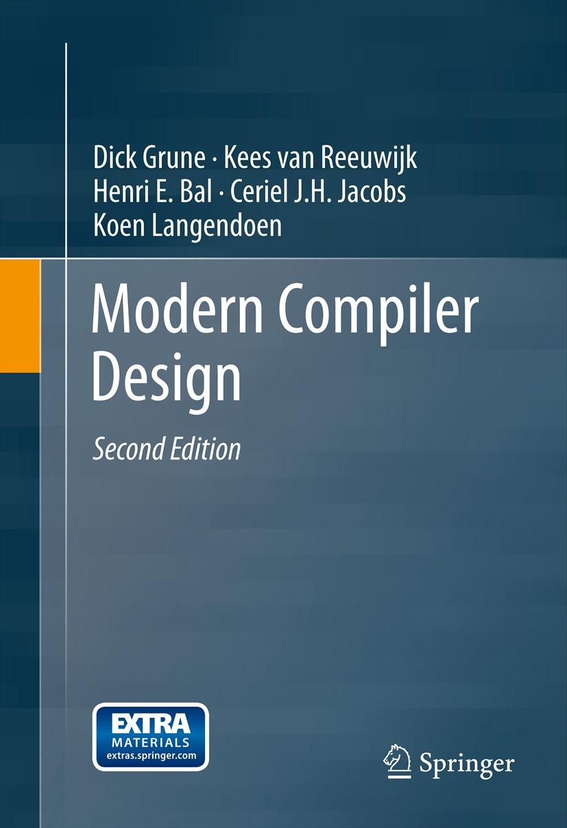 Cover of Modern Compiler Design, second edition, by Dick Grune and coauthors